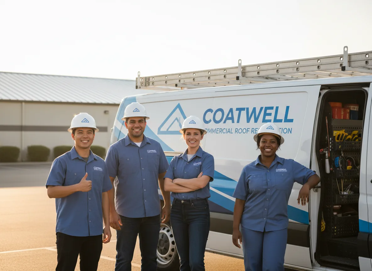 Commercial roof coating company in Hardwick, MA